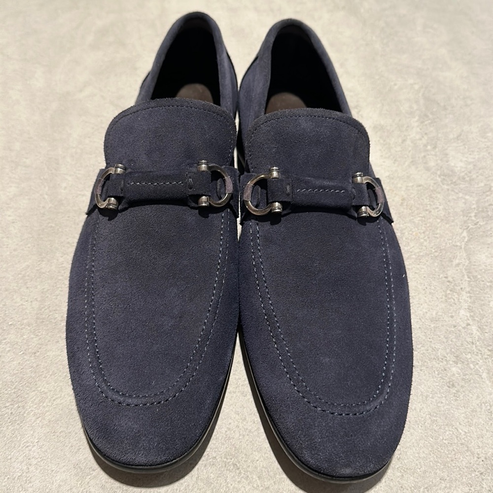 New Ferragamo driver shoes size 13 2E wide.